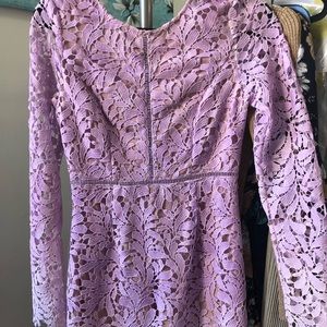 Lilac floral dress/romper